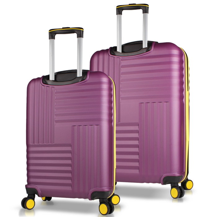 Zoozie Bags Set de Maletas de 2 Piezas en Damson